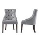 preview thumbnail 8 of 13, Benchwright II Tufted Wingback Chairs (Set of 2) by iNSPIRE Q Bold