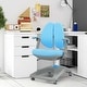 preview thumbnail 12 of 28, Gymax Kids Desk Study Chair Adjustable Height Depth w/ Sit-Brake - See Details