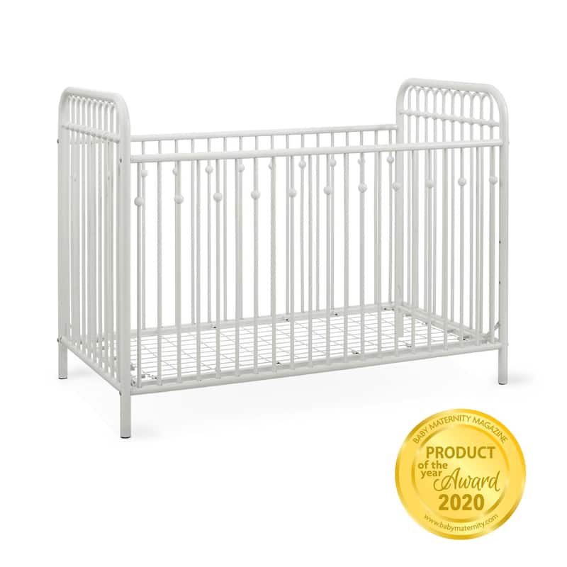 Little Seeds Monarch Hill Ivy Metal Crib - N/A