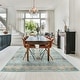 preview thumbnail 4 of 12, Gertmenian Crystal Print Washable Digital Printed Flat Pile Polyester Slip Resistant Area Rug Collection