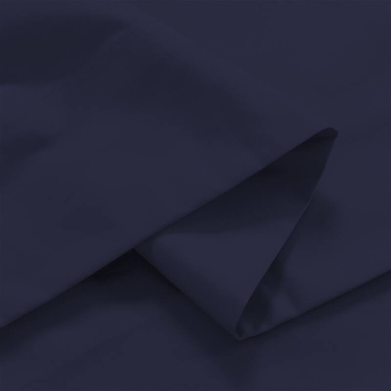 Purity Home Organic 100% Cotton Ultra-Light Percale Pillowcase Set