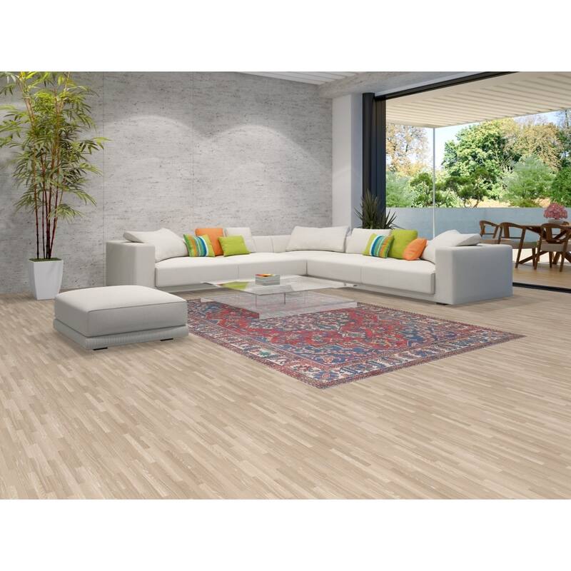 Bakhtiari Persian Vintage Area Rug Handmade Wool Carpet - 6'10"x 10'1"