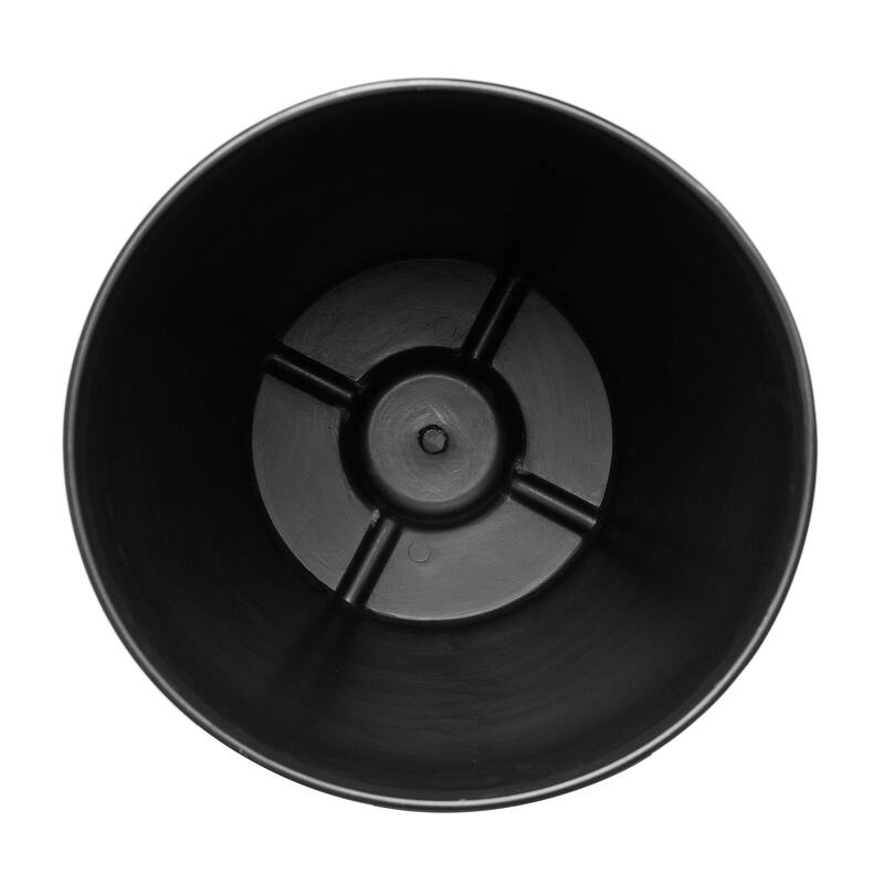 Glitzhome Set of 2 Oversized Tall Planter Honeycomb Textured Gradient Cobalt Blue Garden Plant Pots with Drainage Holes