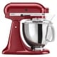 preview thumbnail 1 of 66, KitchenAid 5-Quart Artisan Tilt-Head Stand Mixer Empire Red