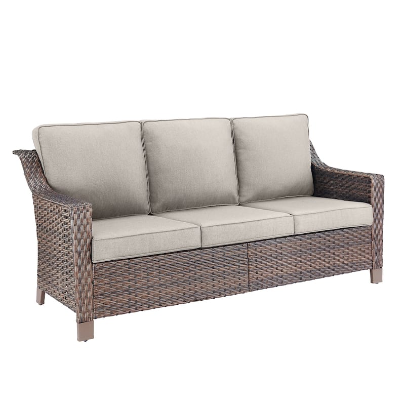 Outside Patio Sofa Chair Set with Cushions