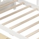 preview thumbnail 11 of 9, Twin Size House Bed with 2 Storage Drawers and Fence Guardrails