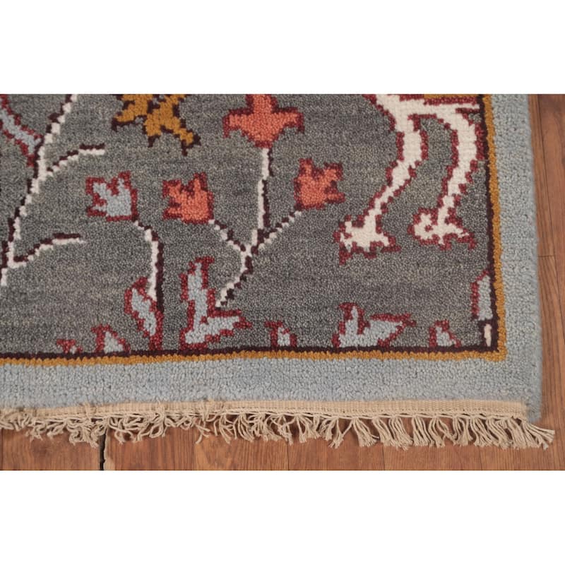 Animal Pictorial Ziegler Accent Rug Handmade Oriental Wool Carpet - 2'6"x 6'0"