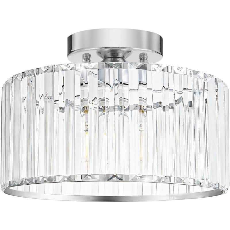 Ceiling Light Fixture, Modern Semi Flush Mount Ceiling Light