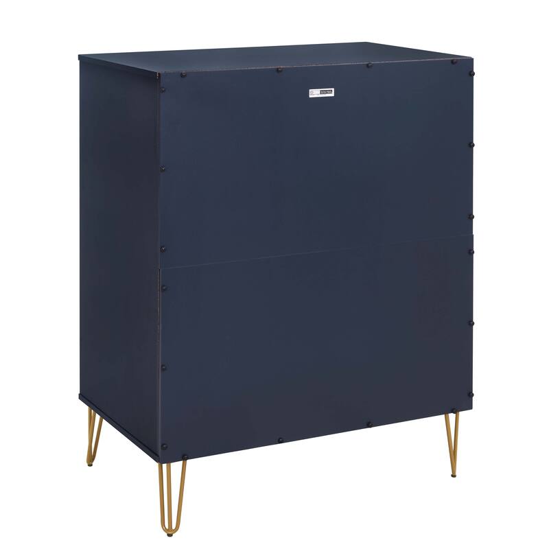 Manhattan Comfort 3-Piece Dumbo Modern Multi Dresser Nighstand Set