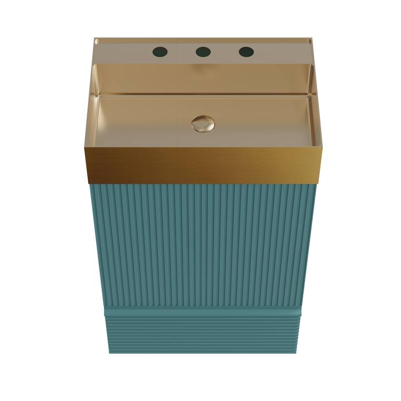 Modern Freestanding Bathroom Vanity with Practical Storage and Premium Materials
