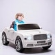 preview thumbnail 1 of 5, 12V Bentley Mulsanne Licensed Kids Ride-On Car with Remote, Music, LED Lights, AUX, Suspension, 2 Motors, for Ages 3-6 - White White