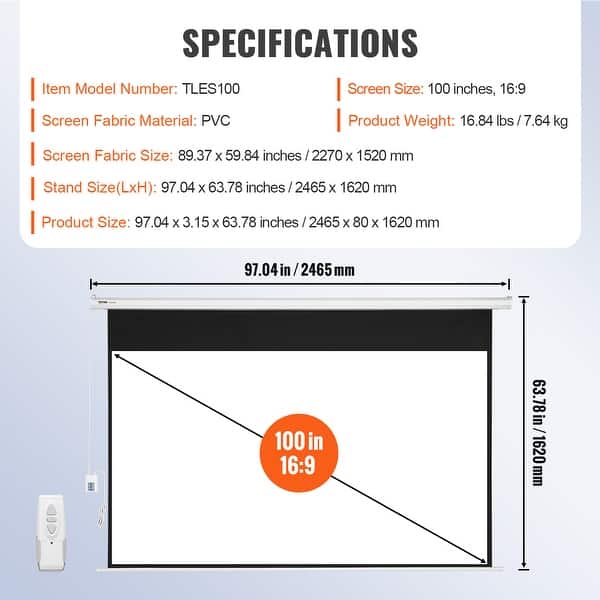 dimension image slide 0 of 2, VEVOR Inflatable Movie Screen for Outdoor Parties Backyard Movie Night