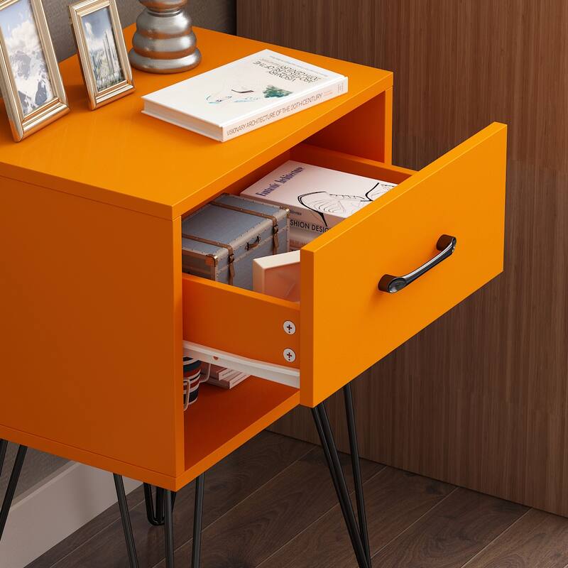 1-drawer Modern Nightstand