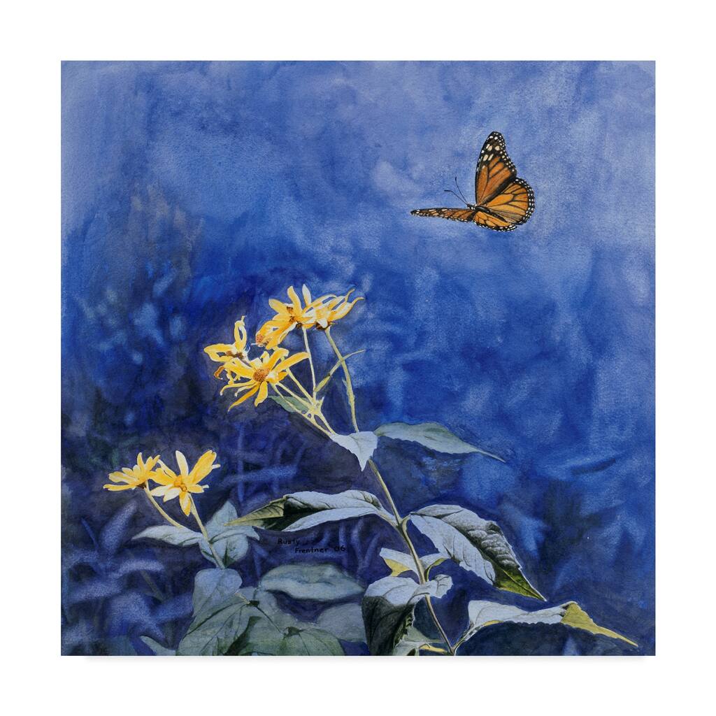 Rusty Frentner 'Monarch Butterfly' Canvas Art