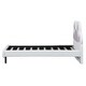 preview thumbnail 8 of 7, Twin Size Upholstered Platform Bed