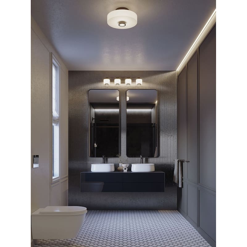 AFX Sydney 13'' LED Ceiling Light - Black