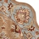 preview thumbnail 36 of 46, SAFAVIEH Handmade Heritage Traditional Brown/ Blue Wool Rug