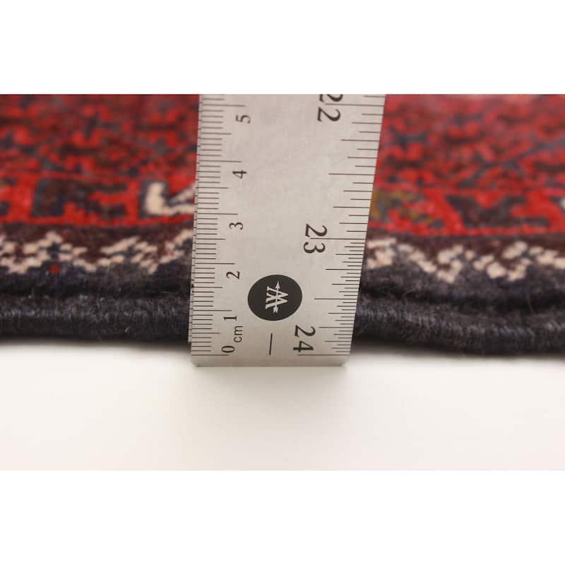 Teimani Burgundy Rug 2'9" x 4'8" - 2'9 x 4'8