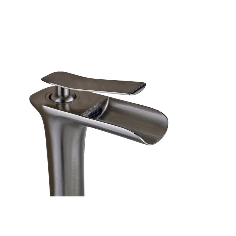 Copper Brushed Basin Faucet - 6.33x11.33