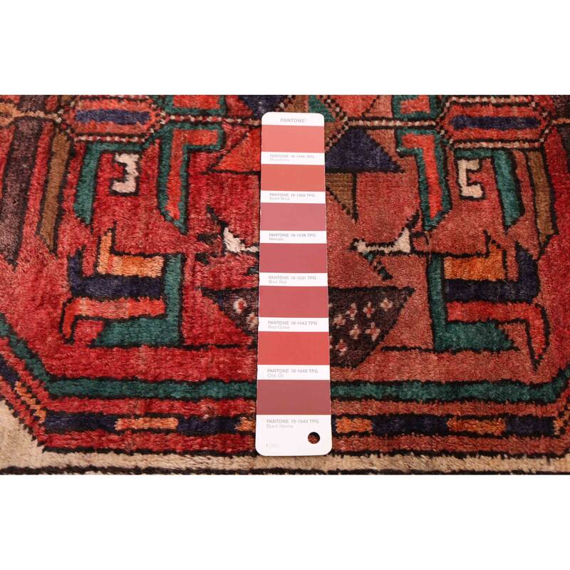 ECARPETGALLERY Hand-knotted Konya Anatolian Red Wool Rug - 3'5 x 10'6