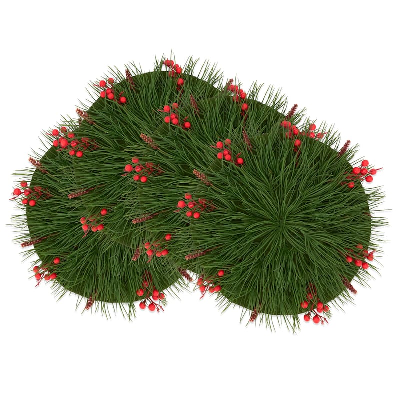 Red Berry Bliss Placemat (Set of 4)