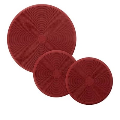 Curtis Stone Set of 3 Silicone Trivets Model