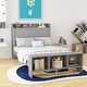preview thumbnail 8 of 63, Platform bed with LED lights and USB port