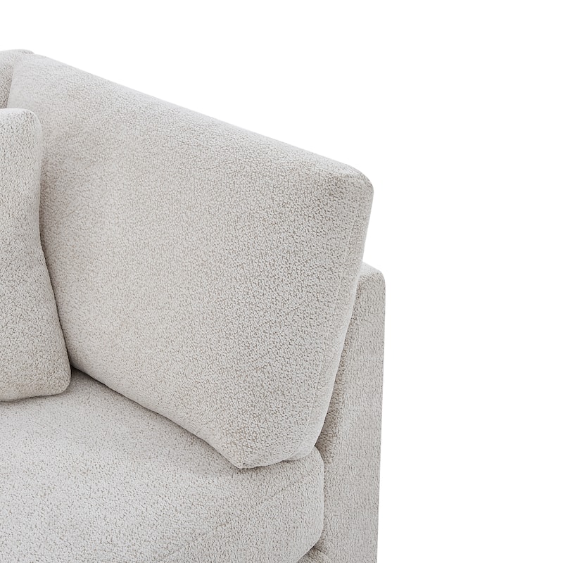 Christopher Knight Home - Flare Modern Upholstered Sofa with Flared Arms