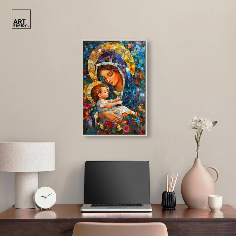 Glass Gospel II Canvas by Art Remedy