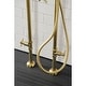 preview thumbnail 32 of 40, Kingston Brass Concord Freestanding Tub Faucet with Supply Line