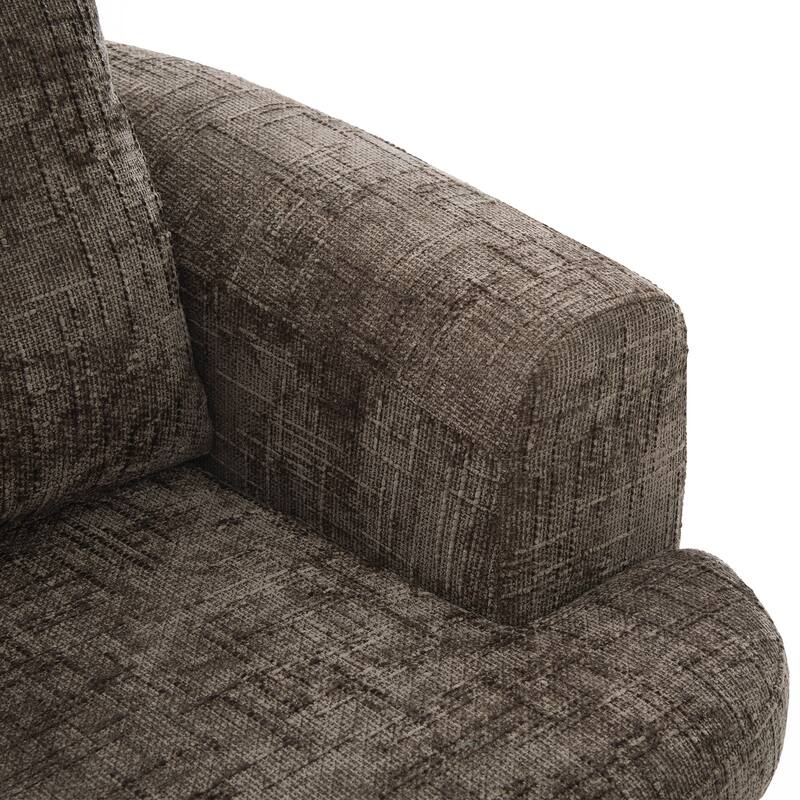 360° Swivel Sofa Chair Accent Barrel Chair for Living Room