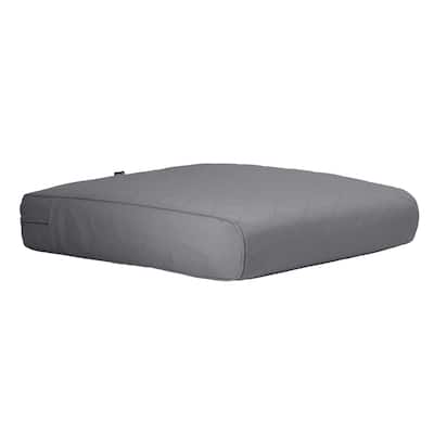 Classic Accessories Montlake Water-Resistant Outdoor Quilted Cushion Cover