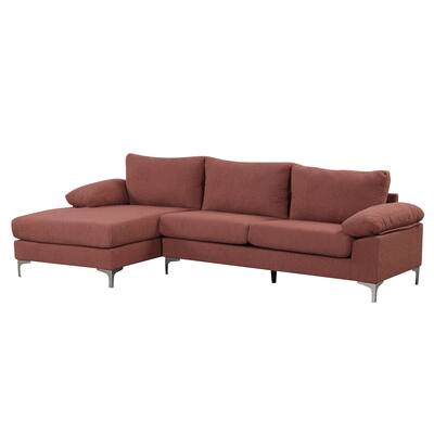 Napoli 2-piece Buckle Sectional Sofa