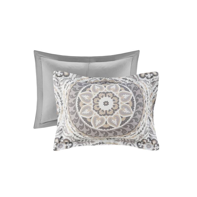 Madison Park Essentials Aurora Comforter Set with Cotton Bed Sheets