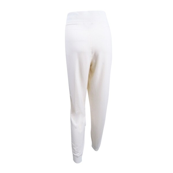 cream womens jogger pants