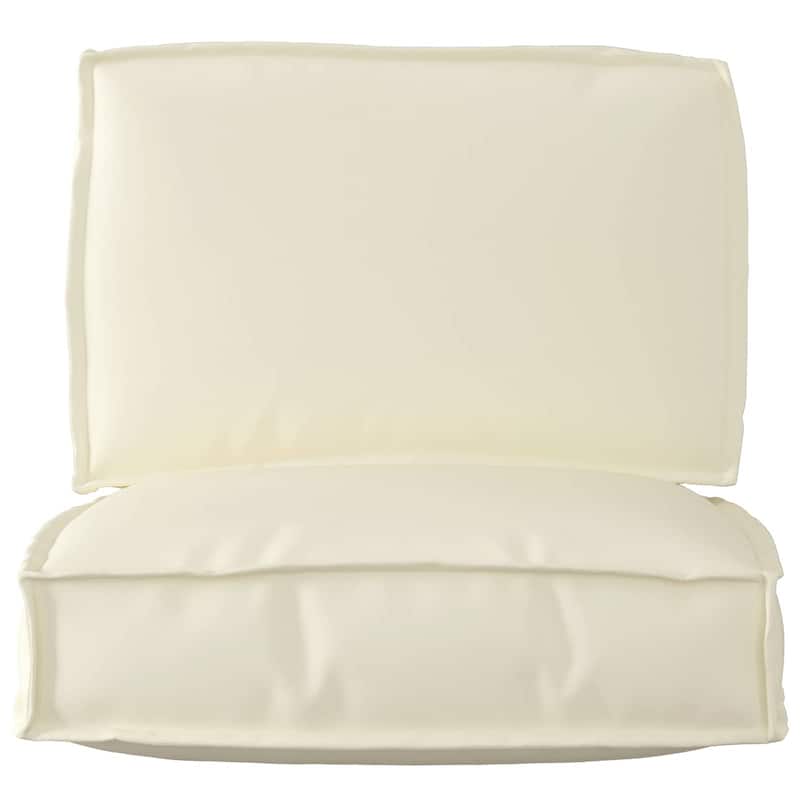 vidaXL Pallet Cushion Set 2 pcs Oxford Fabric - 23.62 x 23.62 x 20.47 in