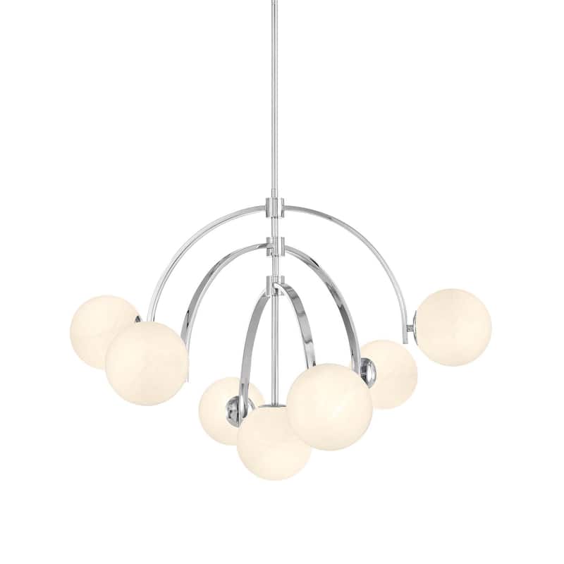 Savoy House 1-3319-7 Marias 7 Light 32" Wide Chandelier - Polished Chrome
