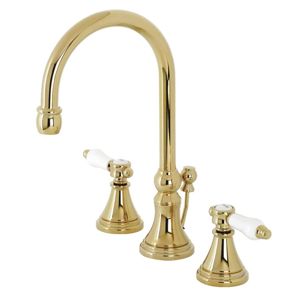 Kingston Brass Bel-Air 1.2 GPM Deck Mounted Widespread Bathroom Faucet