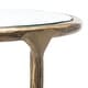 preview thumbnail 19 of 20, SAFAVIEH Couture Jessa Forged Metal Round End Table - 18" W x 18" L x 20" H