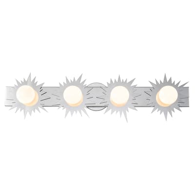 4 Light Bath Bar Vanity Light in Chrome