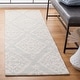 preview thumbnail 9 of 39, SAFAVIEH Handmade Micro-Loop Cait Wool Rug 2'3" x 7' Runner - Light Blue - Runner