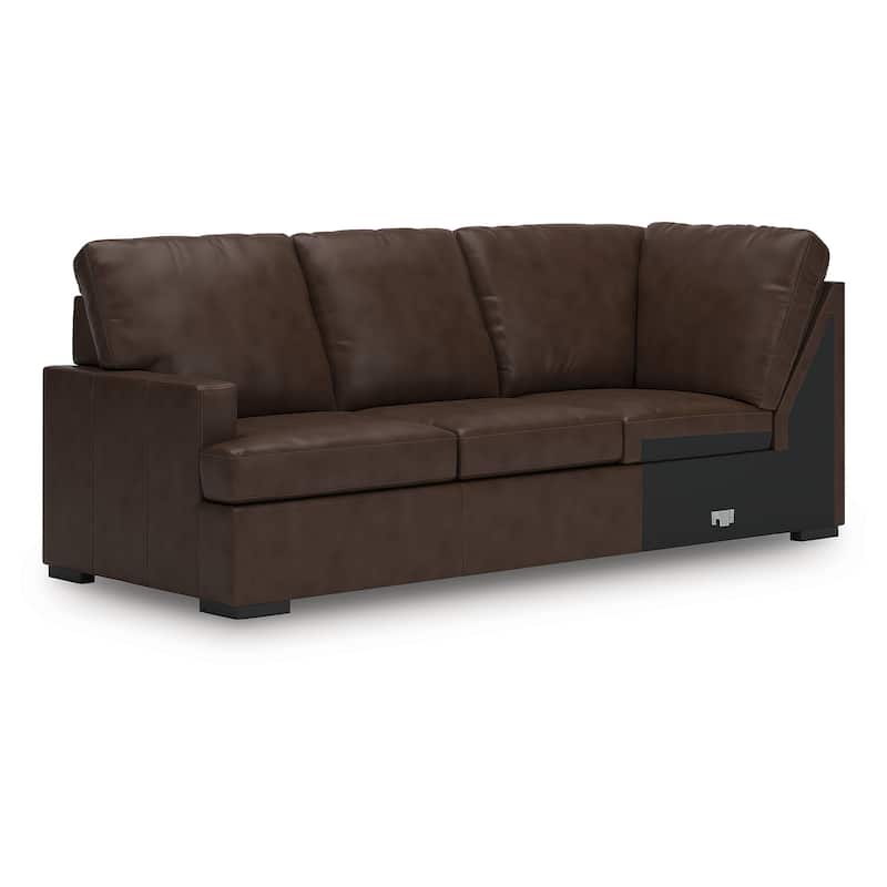 Signature Design by Ashley Modern Day Dark Brown 3-Piece Sectional with Chaise