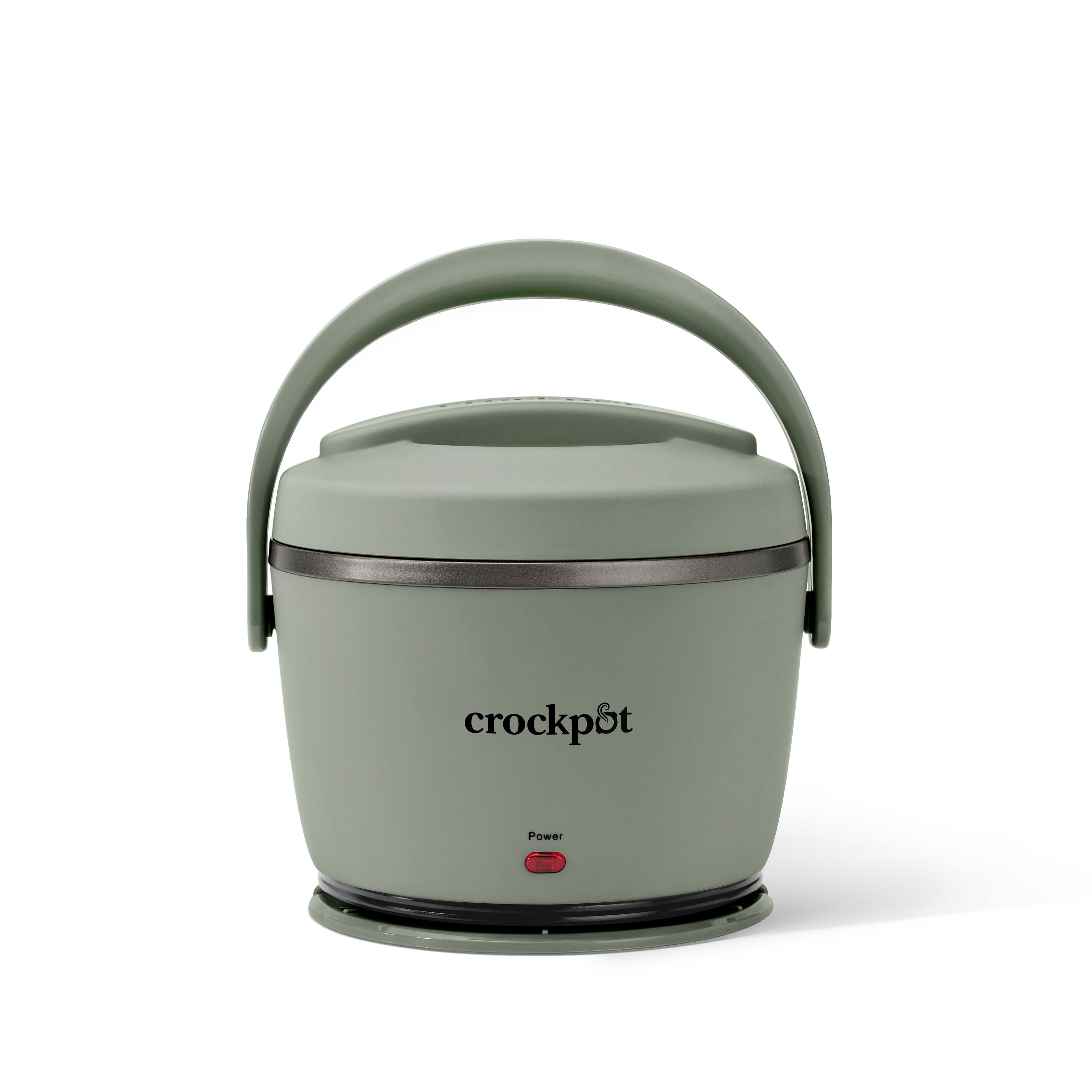 Crock-Pot Electric Lunch Box, Portable Food Warmer for Travel, Car,  On-the-Go, 20-Ounce, Moonshine Green | Keeps Food Warm & Spill-Free 