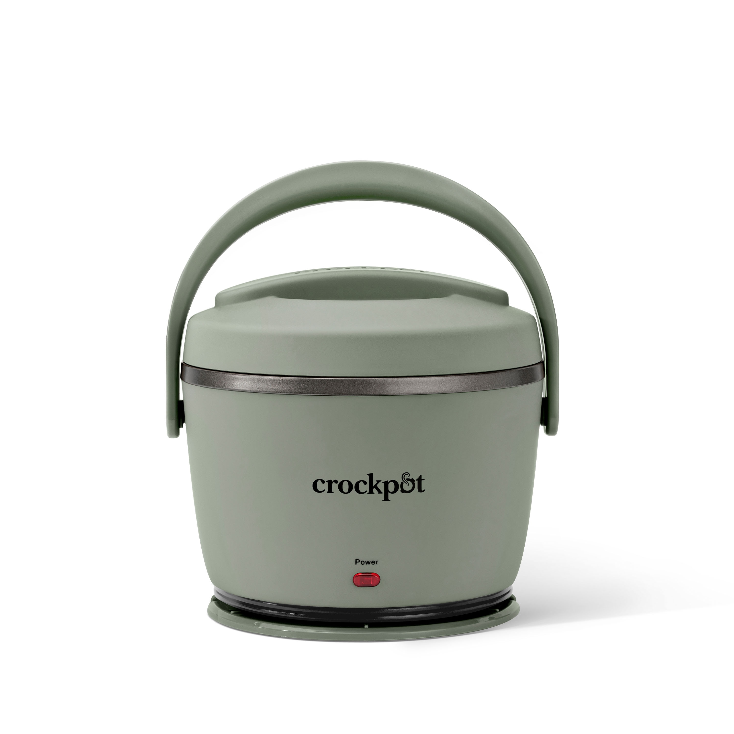 Crockpot 20-oz Lunch Crock Food Warmer  Heated Lunch Box  Moonshine Green