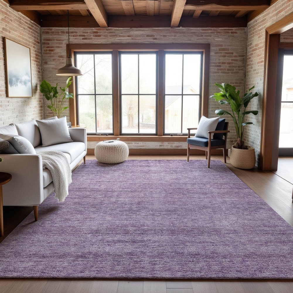 Premium Washable Super Soft Solid Ombre Mayfield Rug