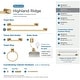 preview thumbnail 8 of 9, Amerock Highland Ridge 24" Towel Bar
