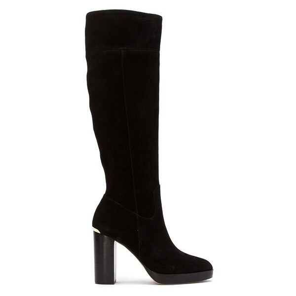 michael kors regina suede boots