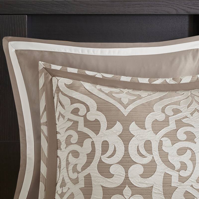 Madison Park Dillon 8 Piece Jacquard Comforter Set