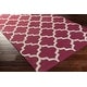 preview thumbnail 12 of 10, Hand-Woven Madison Moroccan Trellis Cotton Rug - 4' x 6'