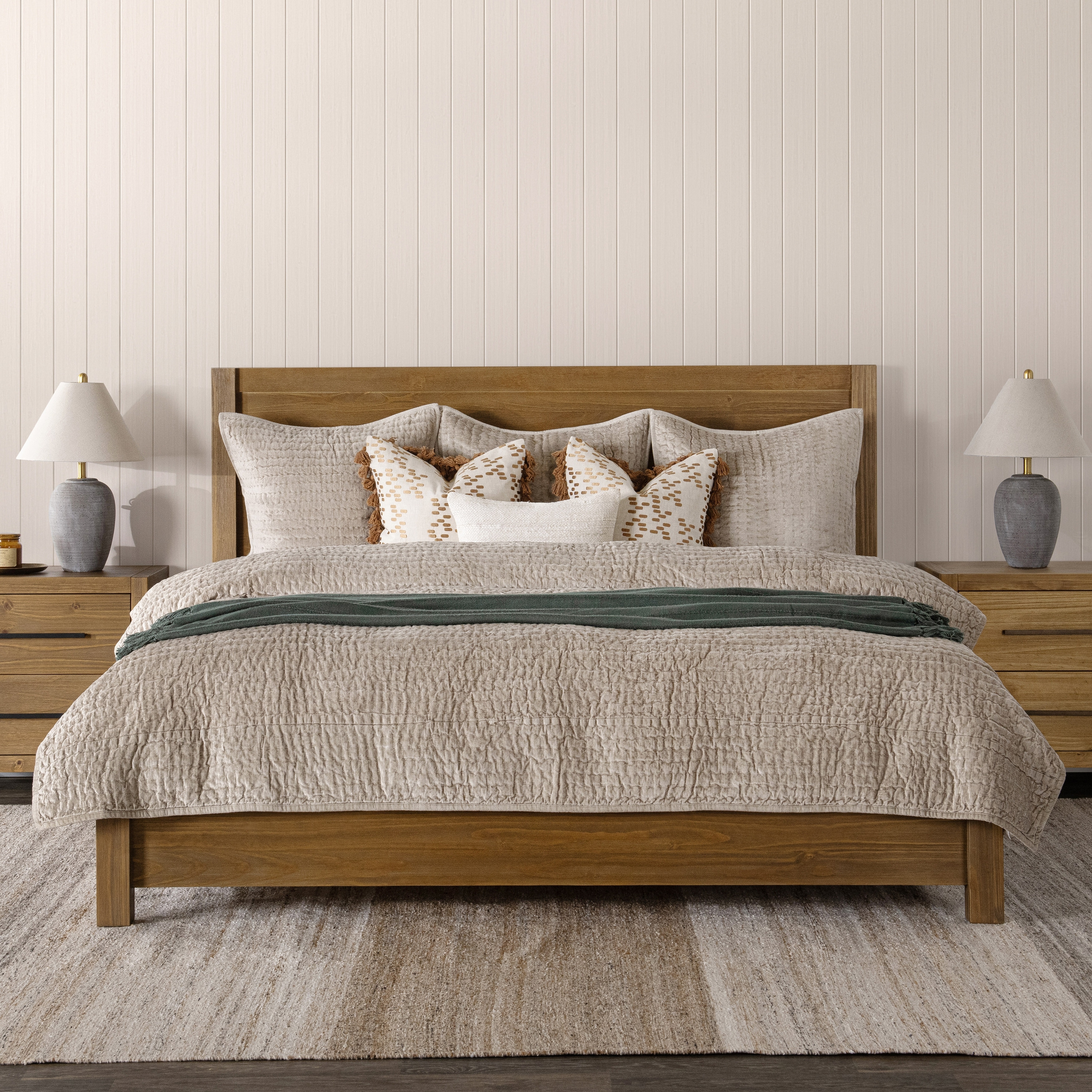 Fenmore Pine Wood Bed